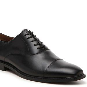 Aston Grey Saumon Cap Toe Oxford Black Size 11